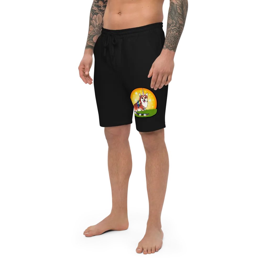Unicorgi Fleece Shorts product image (2)