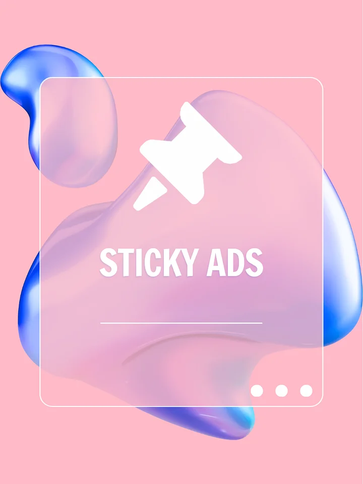 Sticky Ads product image (1)