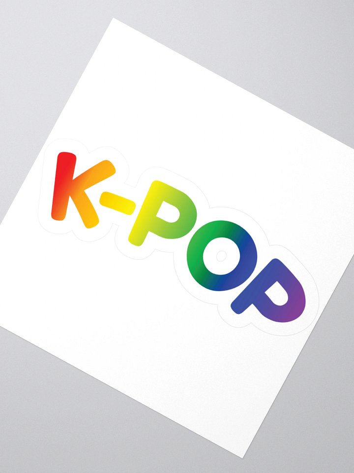 Rainbow K-Pop Ver 1 Stickers product image (4)