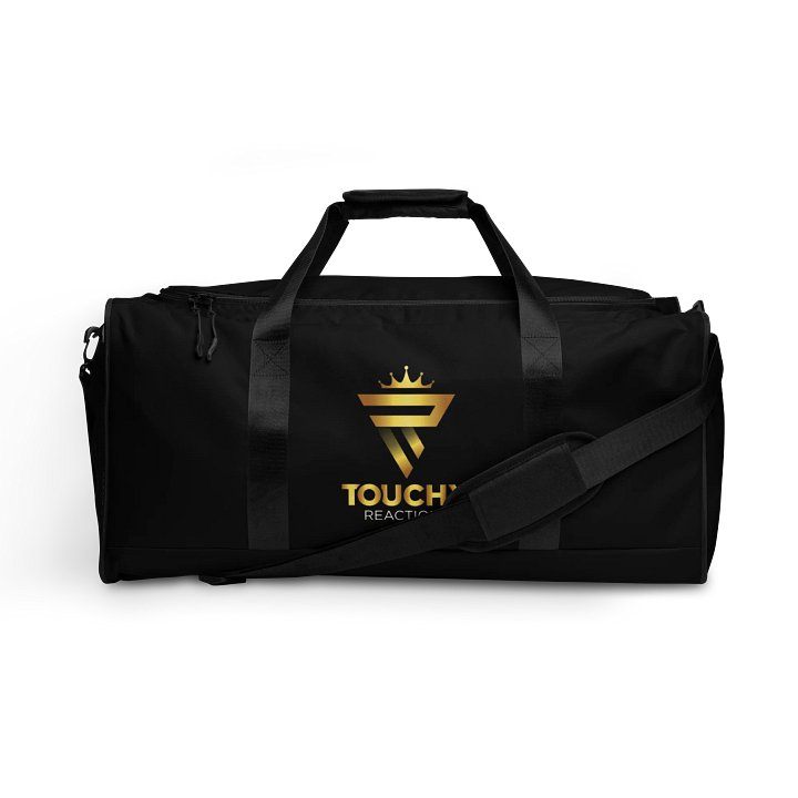 Touchy Reactions Logo Duffle Bag product image (1)