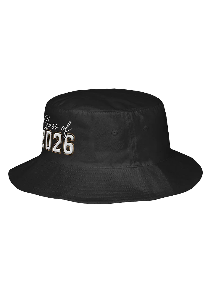 Class of 2026 Bucket Hat – Graduation Gift | Mid-Profile Cotton Cap | One Size Fits All product image (2)