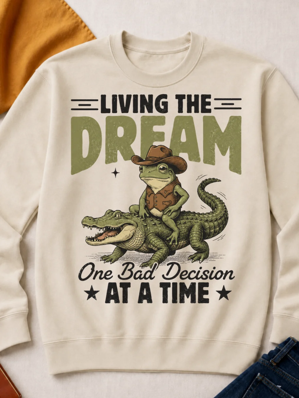 Living The Dream - Sweatshirt product image (1)