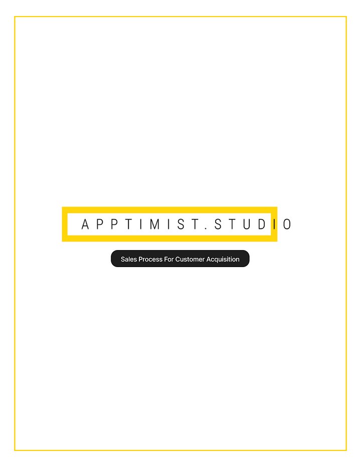 Sales Process For Customer Acquisition Template product image (1)