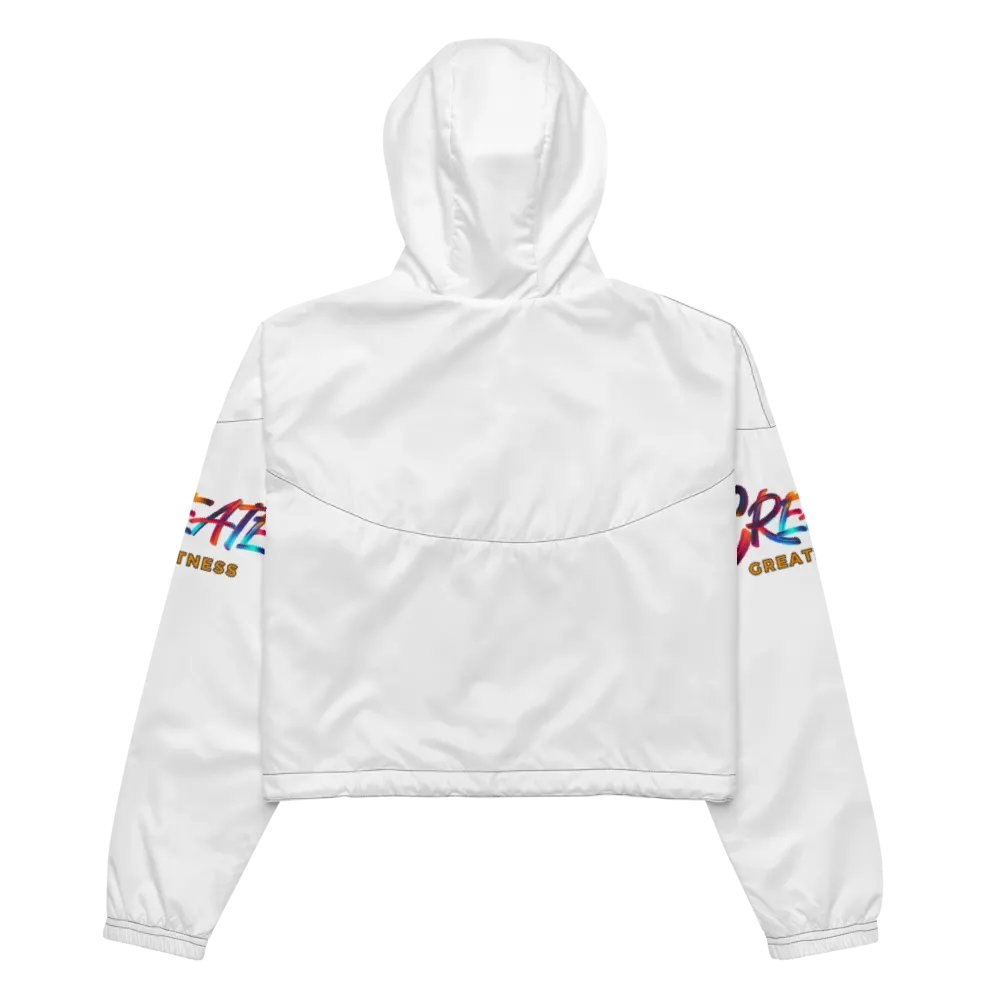 Born to Dance Her Silhouette Dynamic Dance Vibes Cropped Windbreaker product image (5)