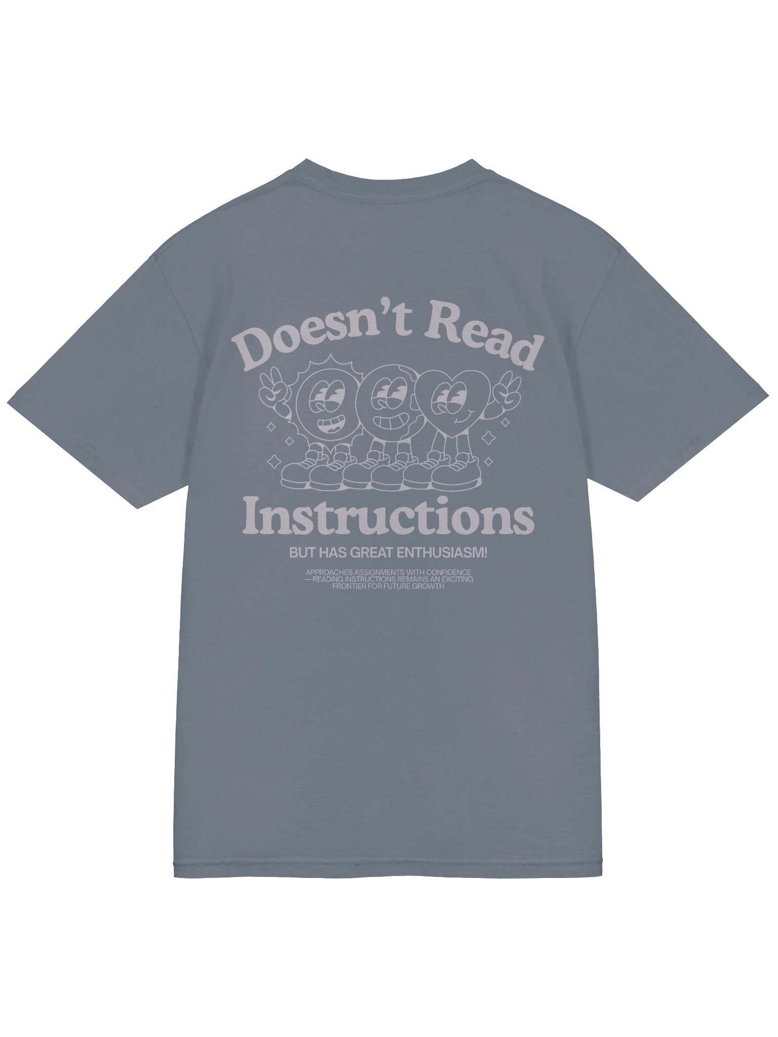 "Doesn't Read Instructions" Cotton T-Shirt product image (31)