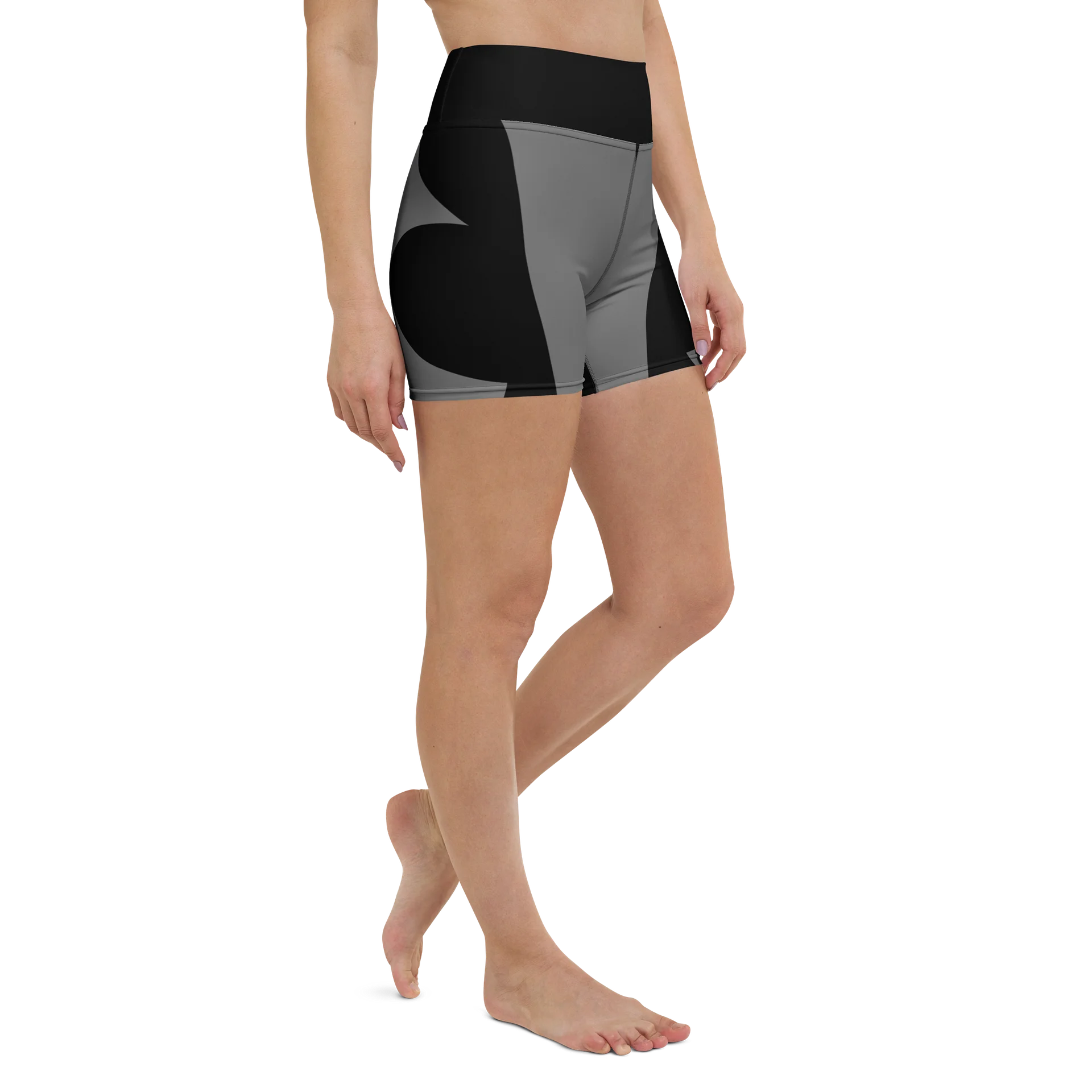 HB Script Yoga Shorts product image (1)