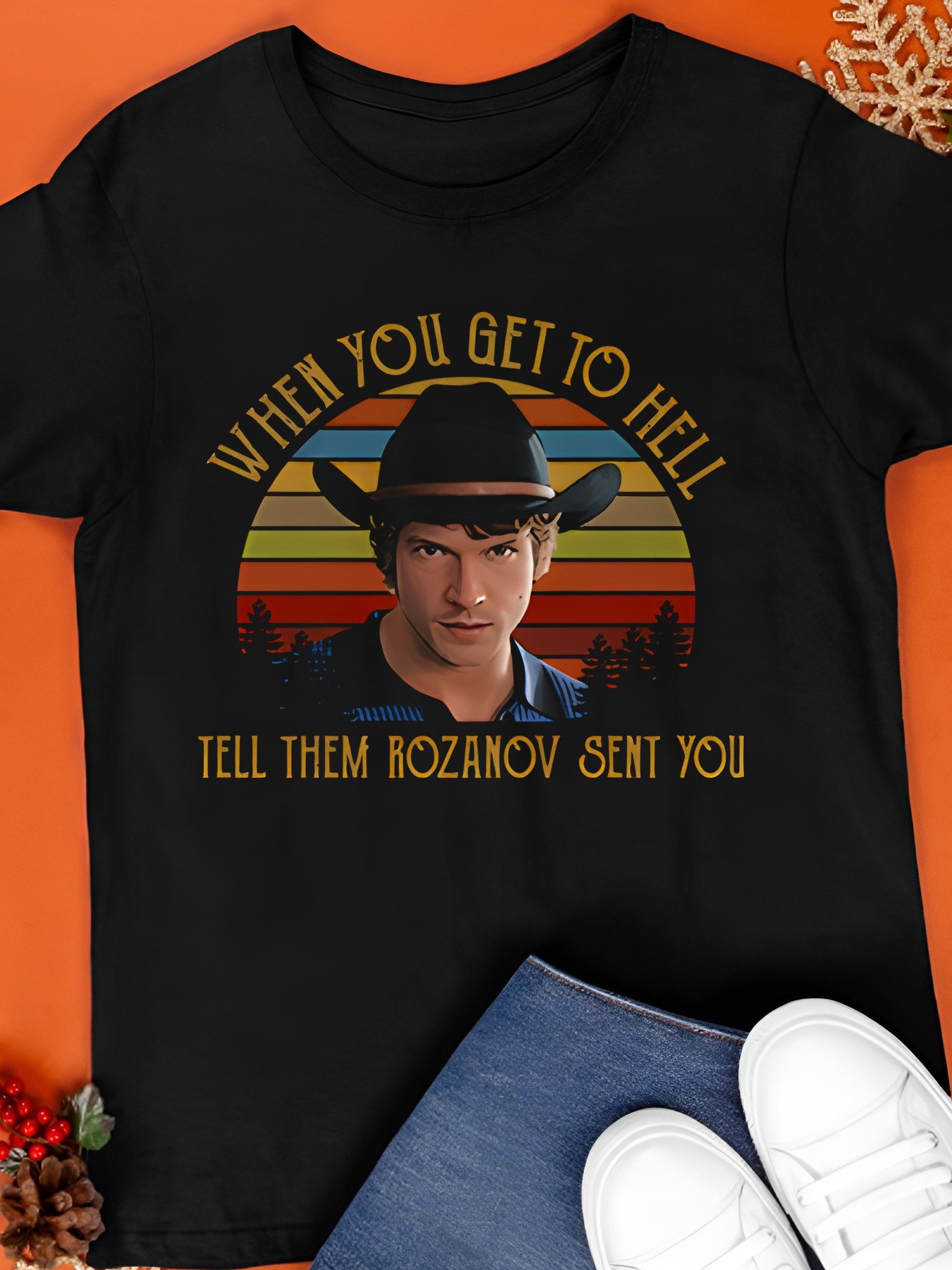When You Get To Hell Tell Them Rozanov Sent You Connor Storrie Shirt product image (1)