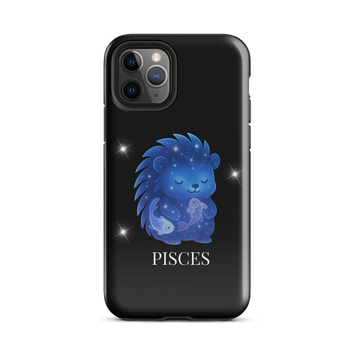 Zodiac hedgie Pisces iPhone phone case product image (2)
