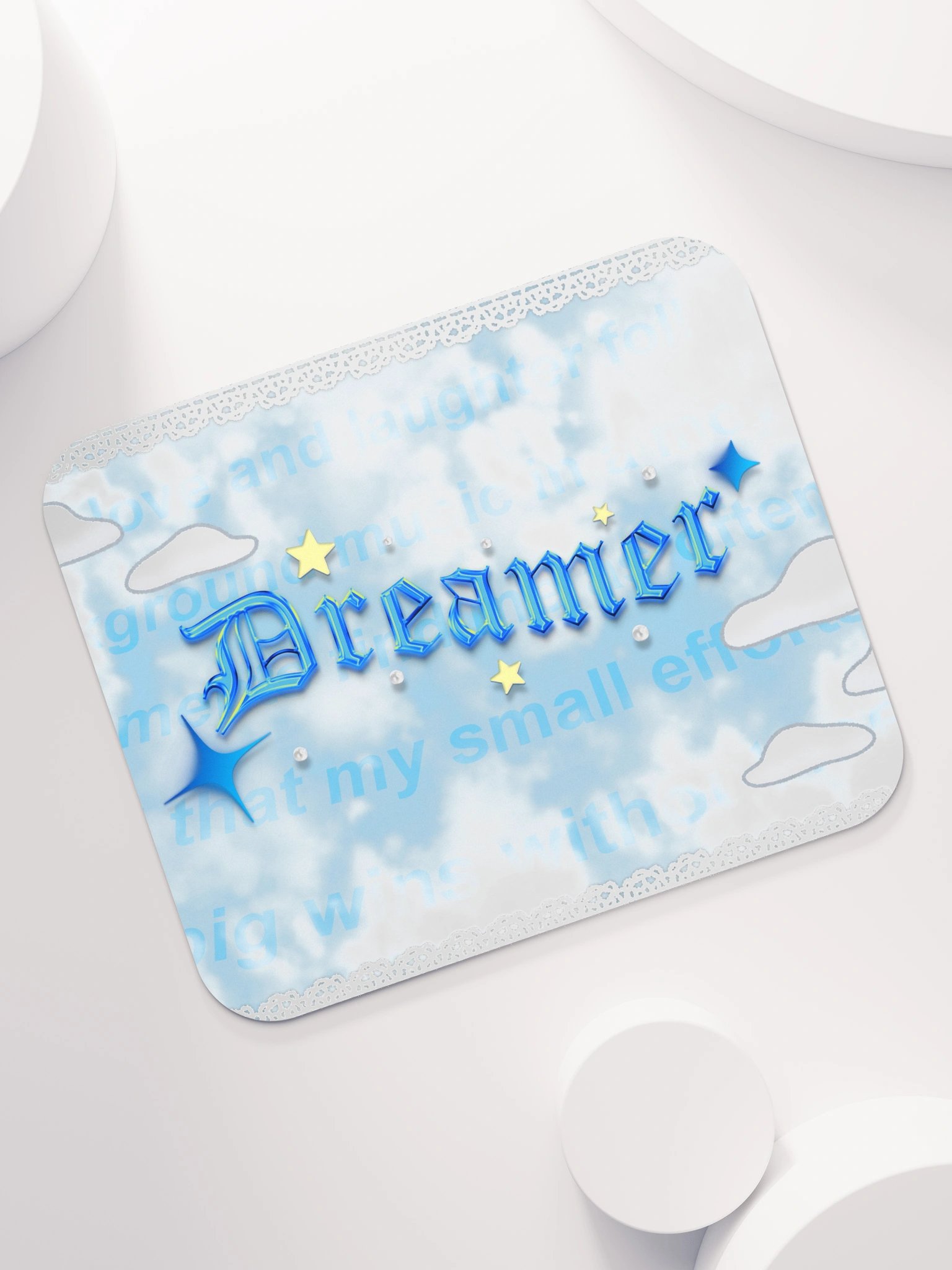 Dreamer (Mouse Pad - Blue) product image (1)