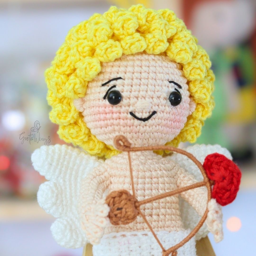 Patrón de crochet amigurumi de Cupido y Angelito - Edición Especial de San Valentín product image (3)