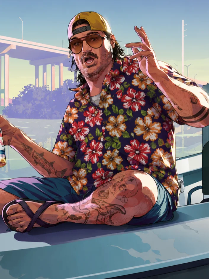 GTA VI Cal Hampton Shirt - Tropical product image (1)