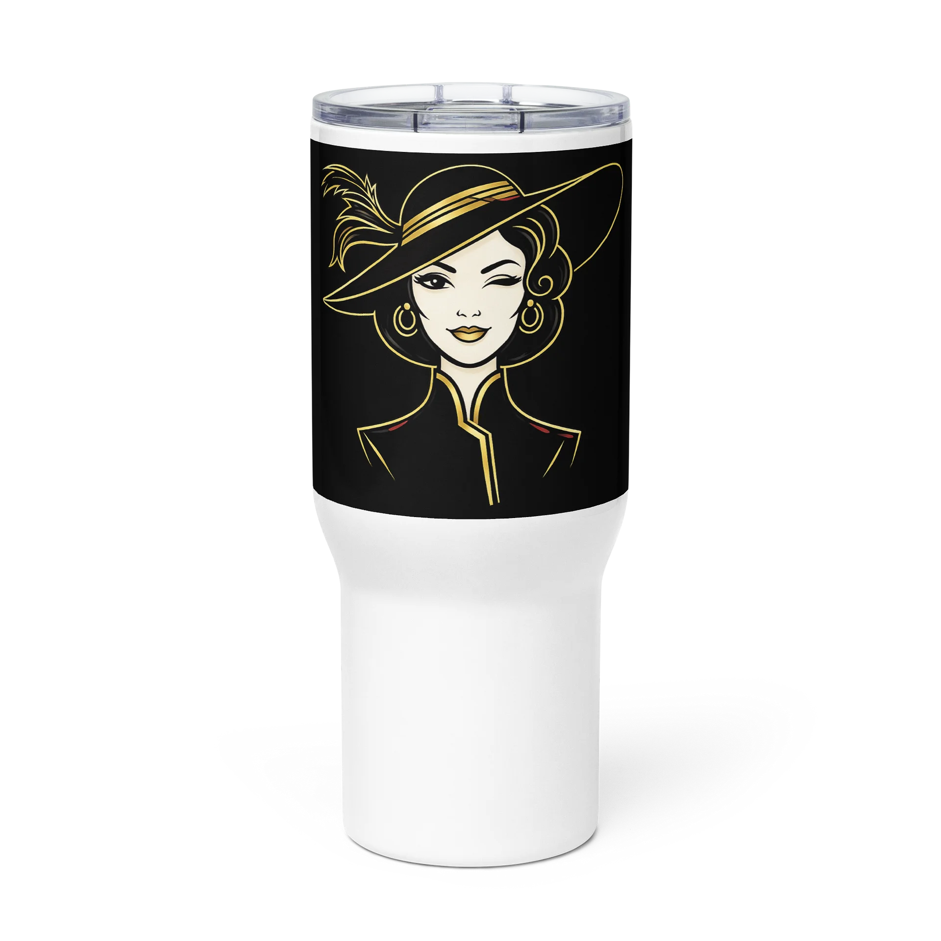 Woman Farting Travel Mug product image (2)