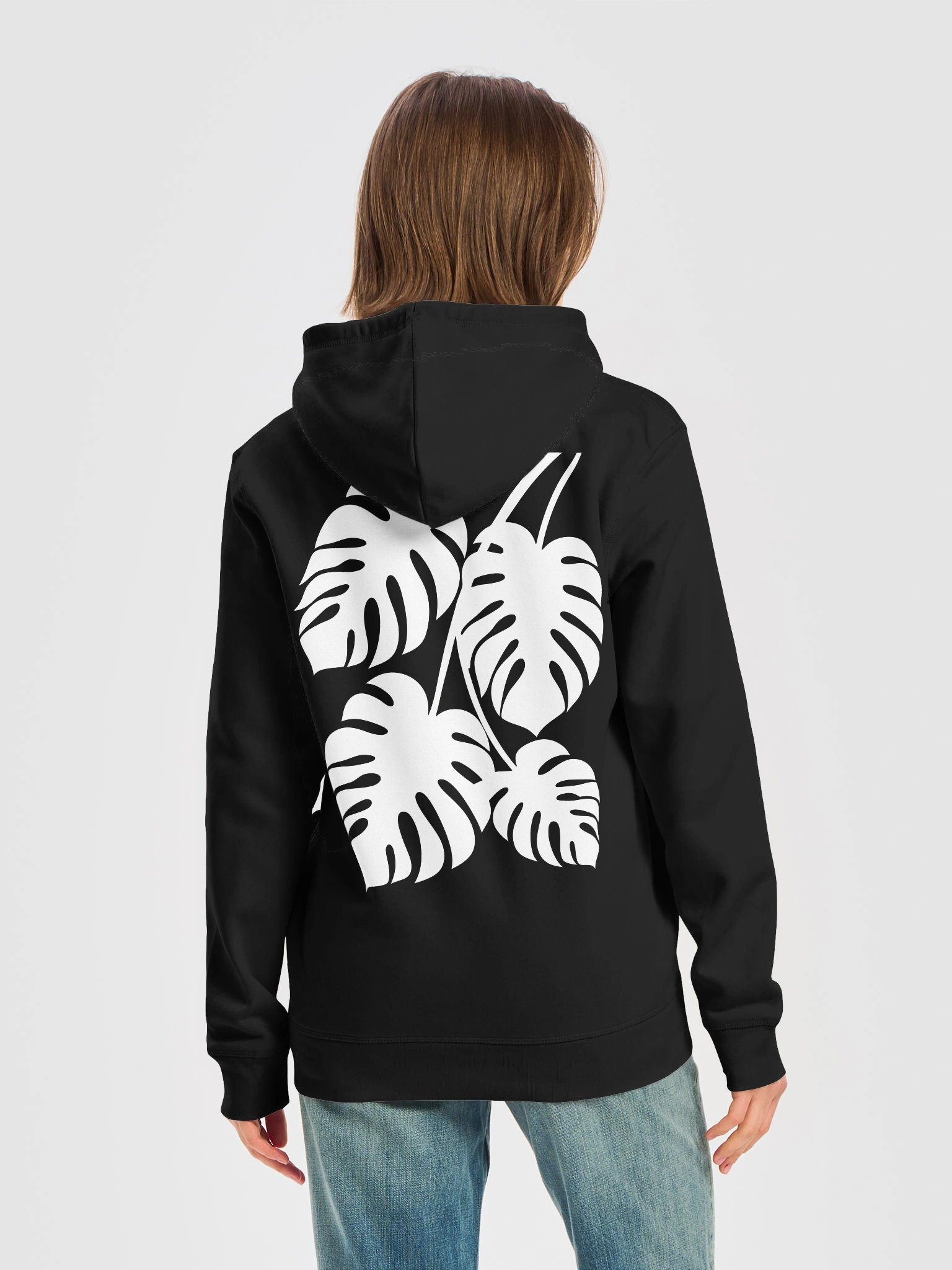 Monstera Leaf Graphic Hoodie product image (1)