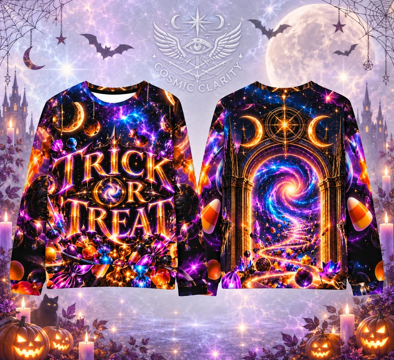 Trick Or Treat Sweatshirt product image (1)
