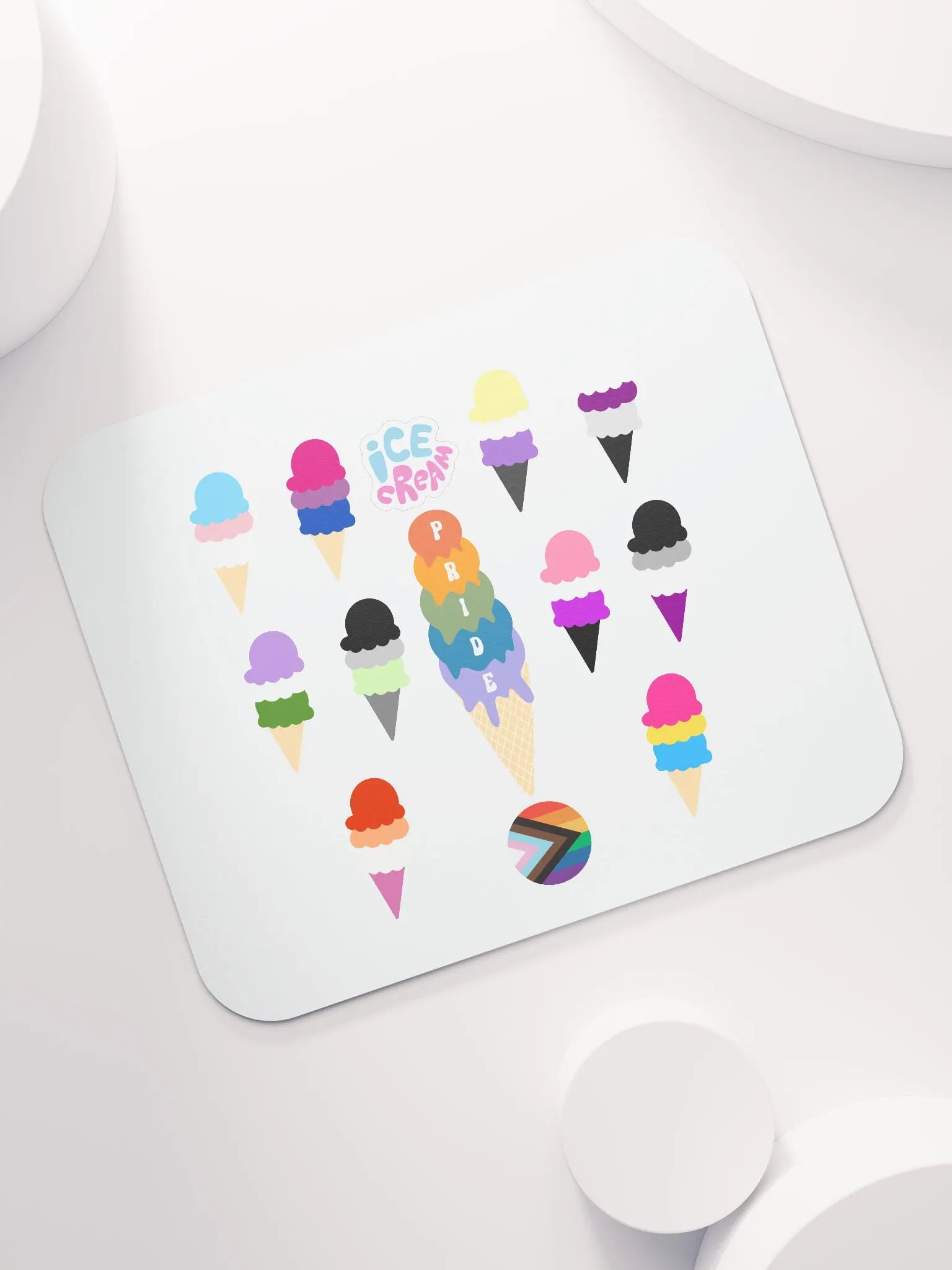 Pride Ice Cream Mouse Pad product image (7)