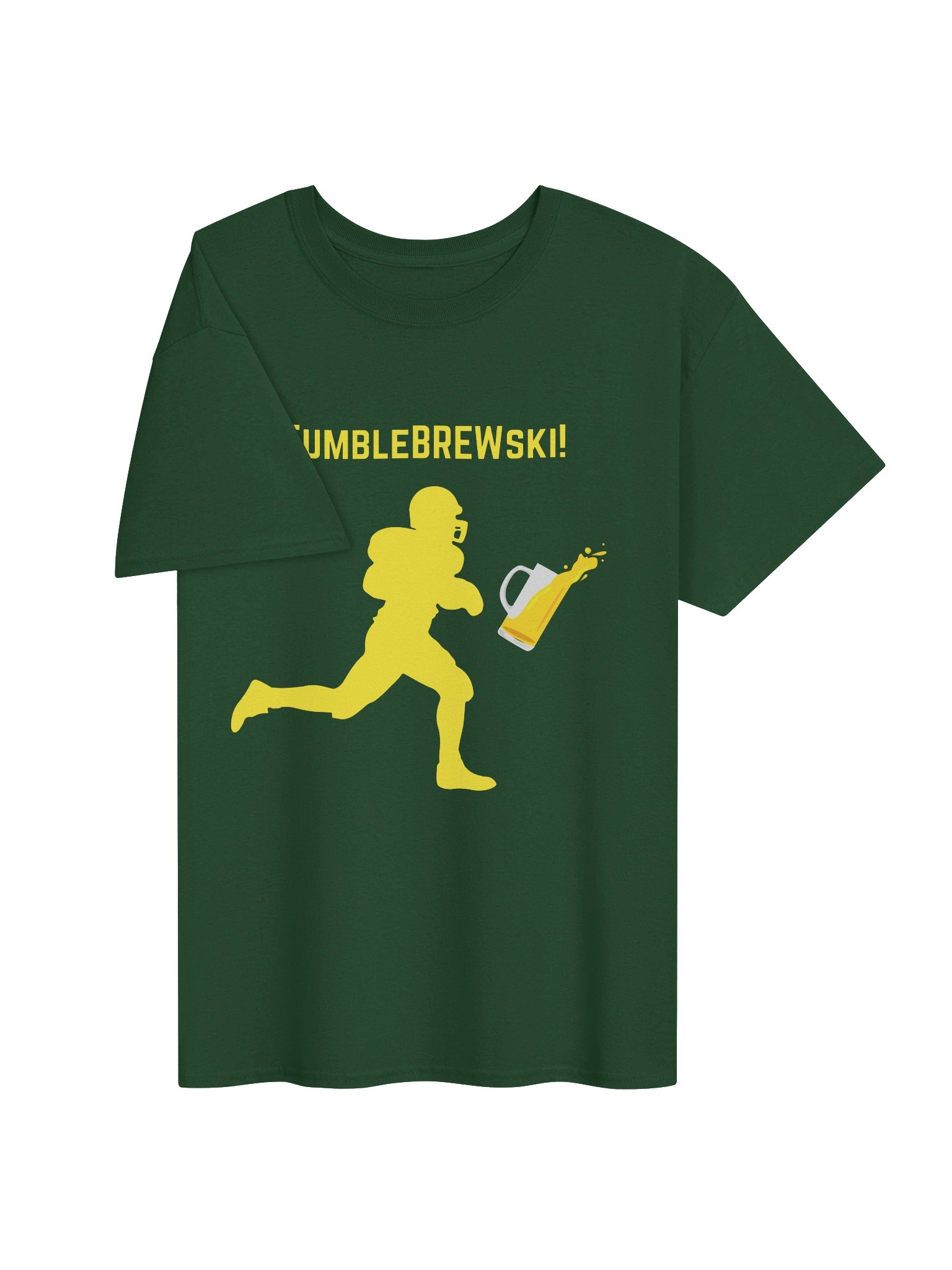 FumbleBREWski T-Shirt green cotton product image (3)