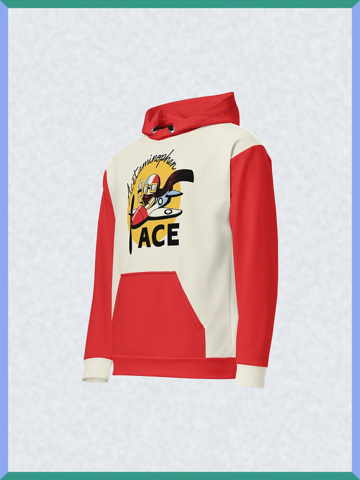 Acetaminophen Ace - Red-Sleeved Pullover Hoodie product image (2)
