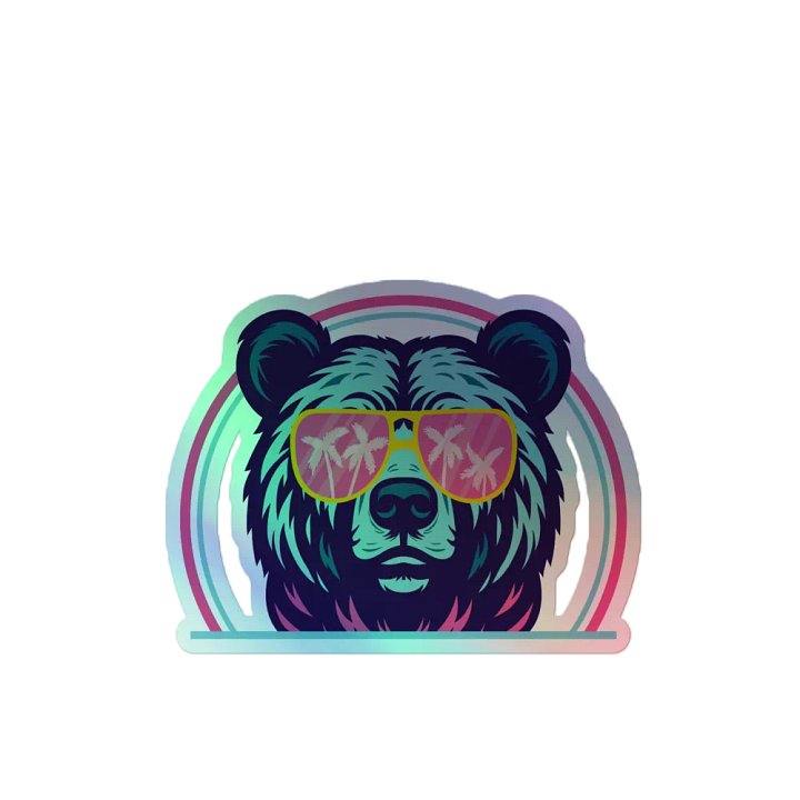 HoloBearfic Sticker! product image (2)