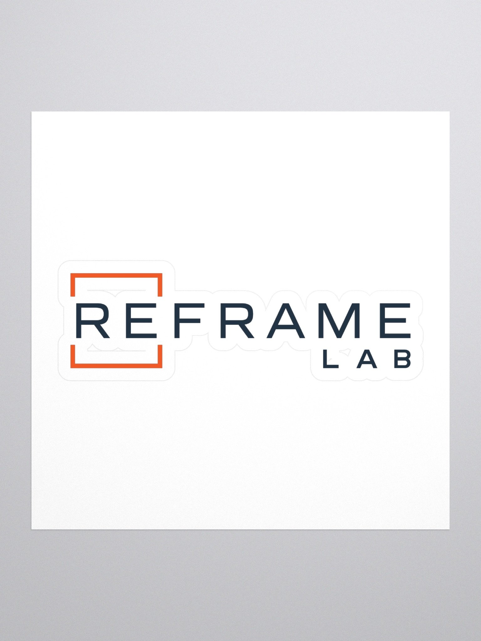 Reframe Lab Logo Sticker product image (1)