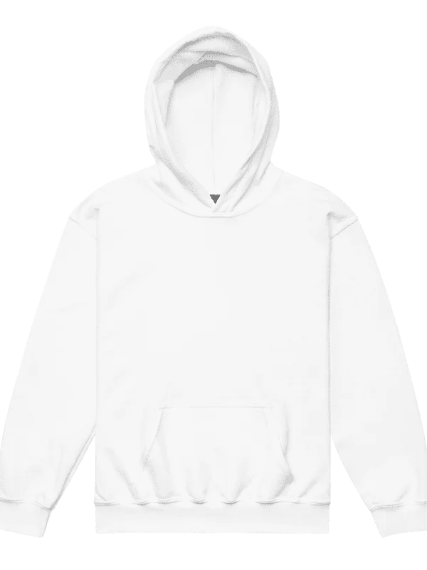 Youth Hoodie | White with Main Studio Logo product image (2)