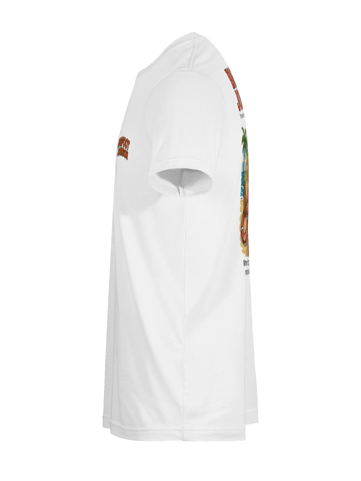 Bigfoot Johnson Lifeguard Tee (White) product image (11)