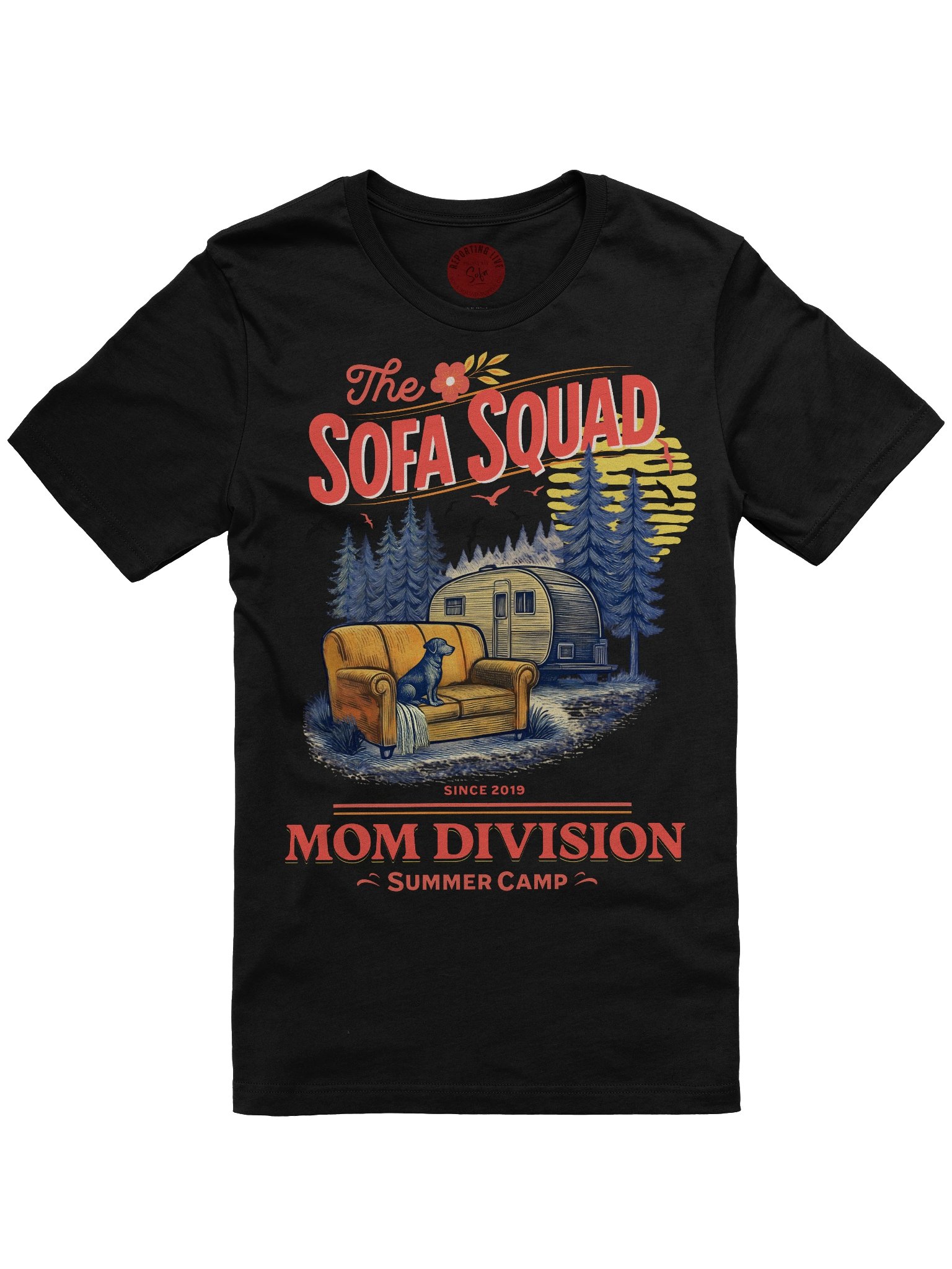 Sofa Squad Mom Division Shirt product image (2)