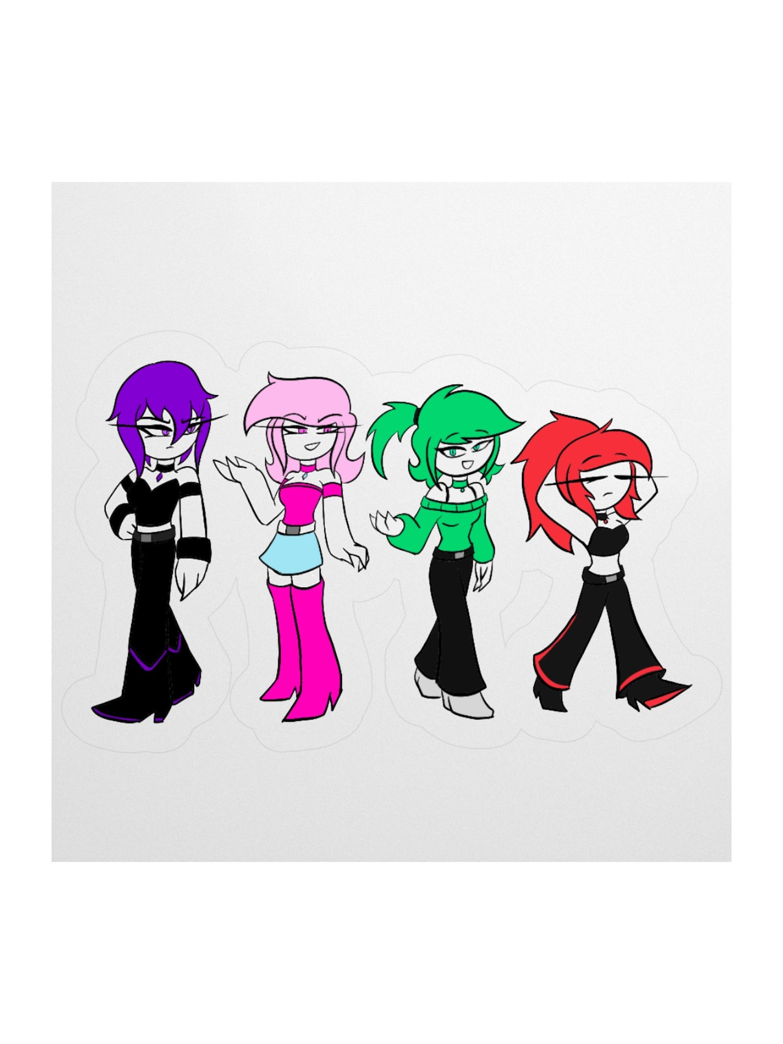 The Squad - Singular Sticker product image (1)