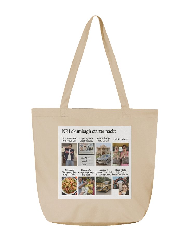 nri skumbagh starter pack tote product image (2)