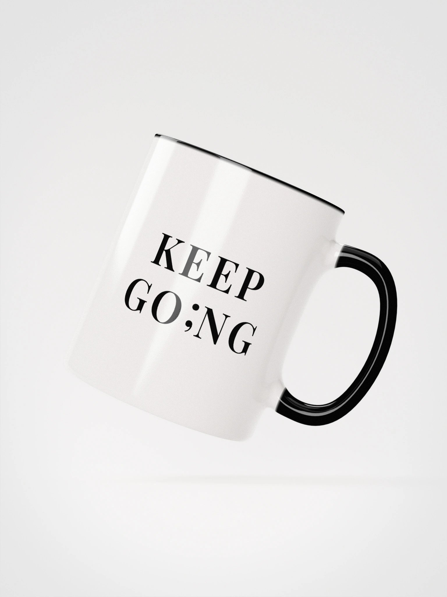 Keep Go;ng Statement Mug product image (2)