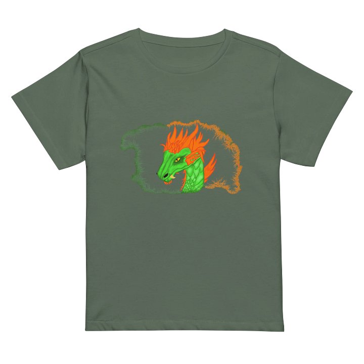 Dragon's Fire High-Waisted Tee product image (2)