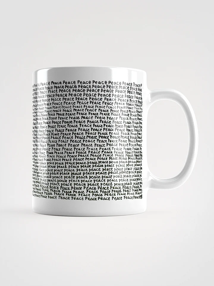 Peace 1 White Glossy Mug product image (1)