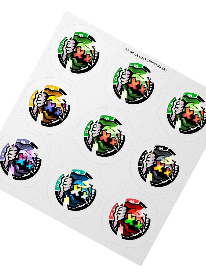 The BX & CX Lock Chip Sticker Pack product image (2)