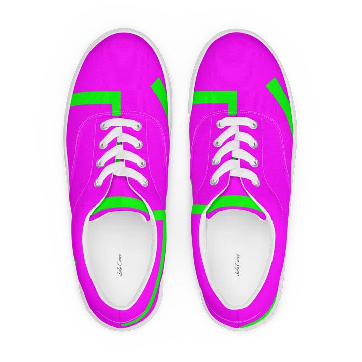 Powerful Pink Lace-Up Shoes product image (2)