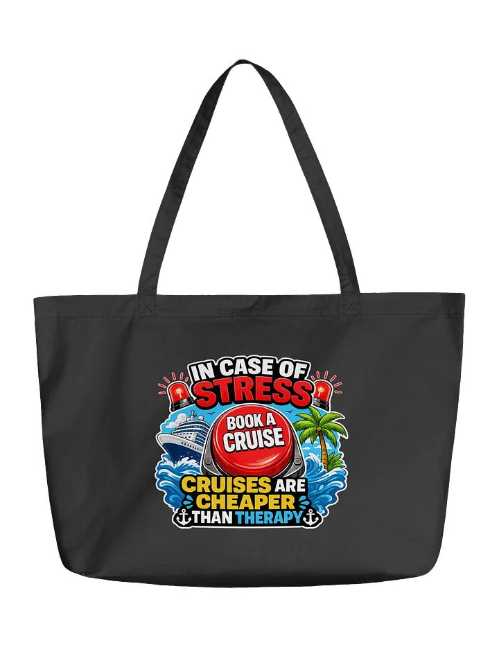 Cruises Are Cheaper Therapy Tote Bag product image (1)