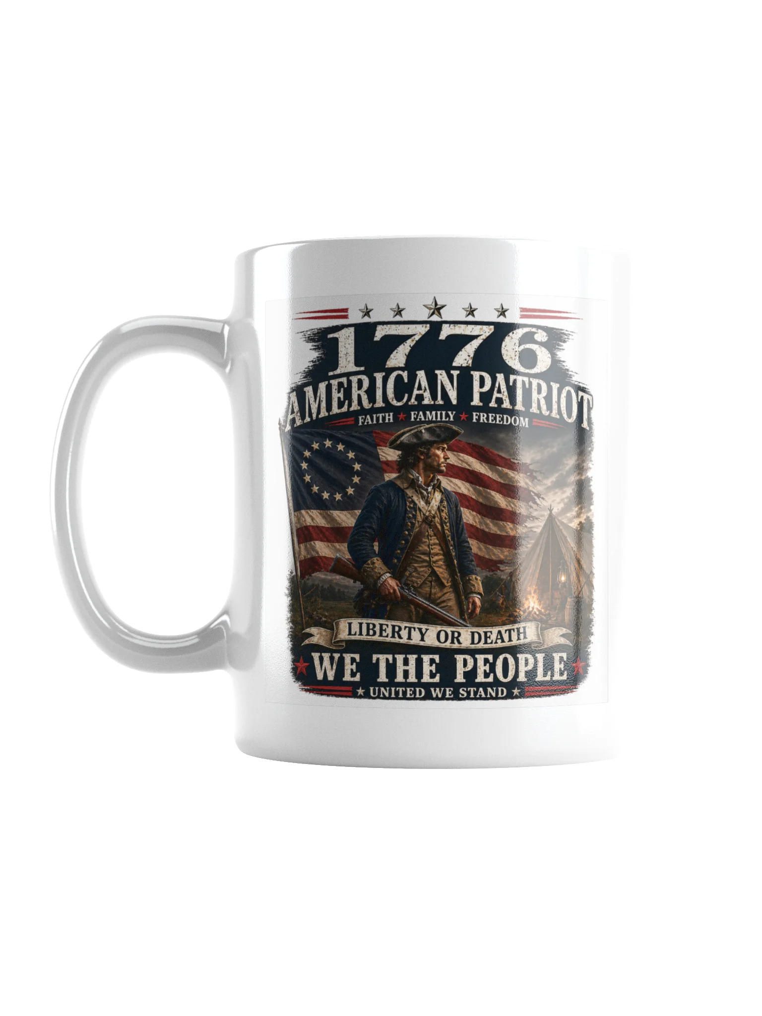 1776 American Patriot Mug — Vintage 'We The People' Design product image (1)
