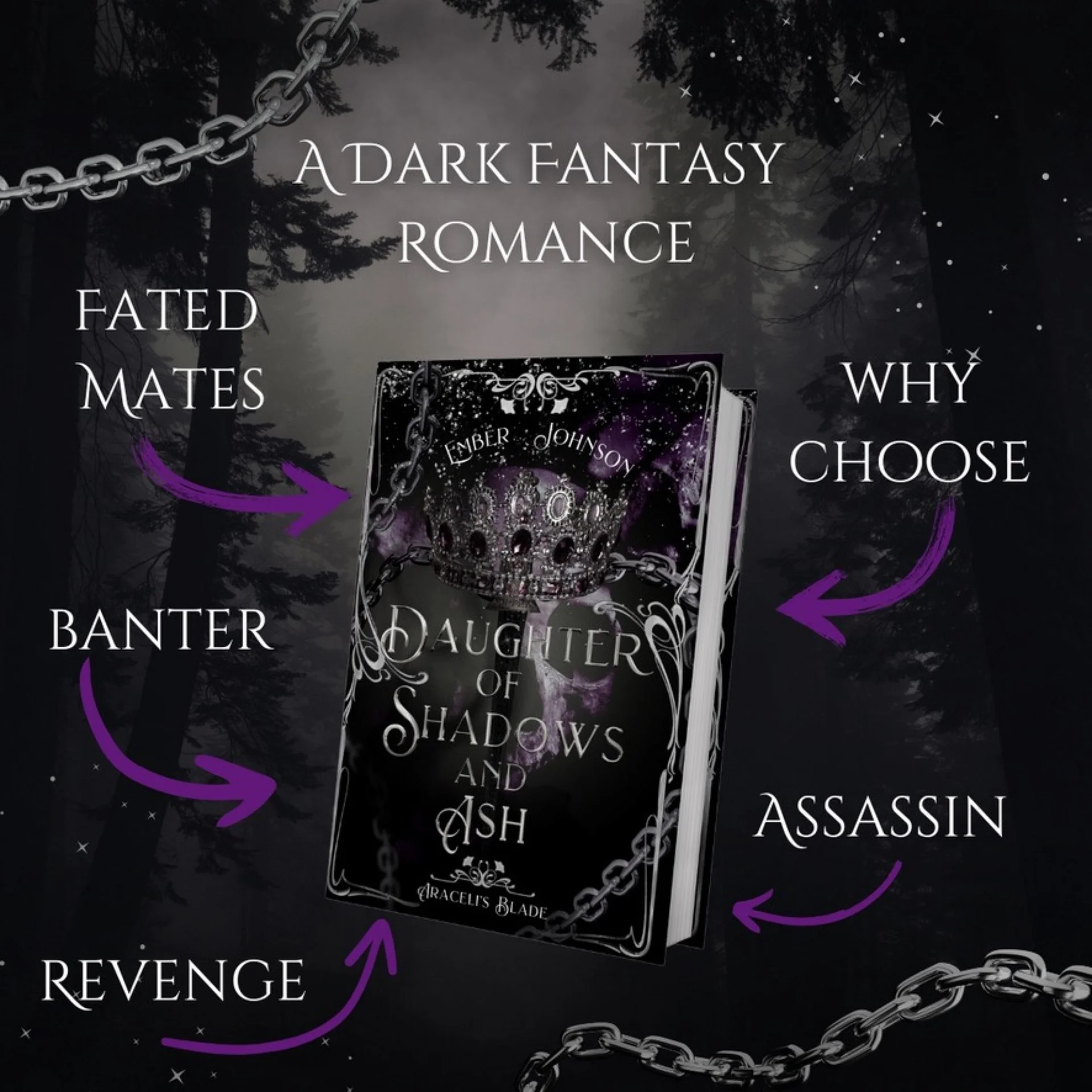 Sprayed Paperback - Daughter of Shadows and Ash product image (3)