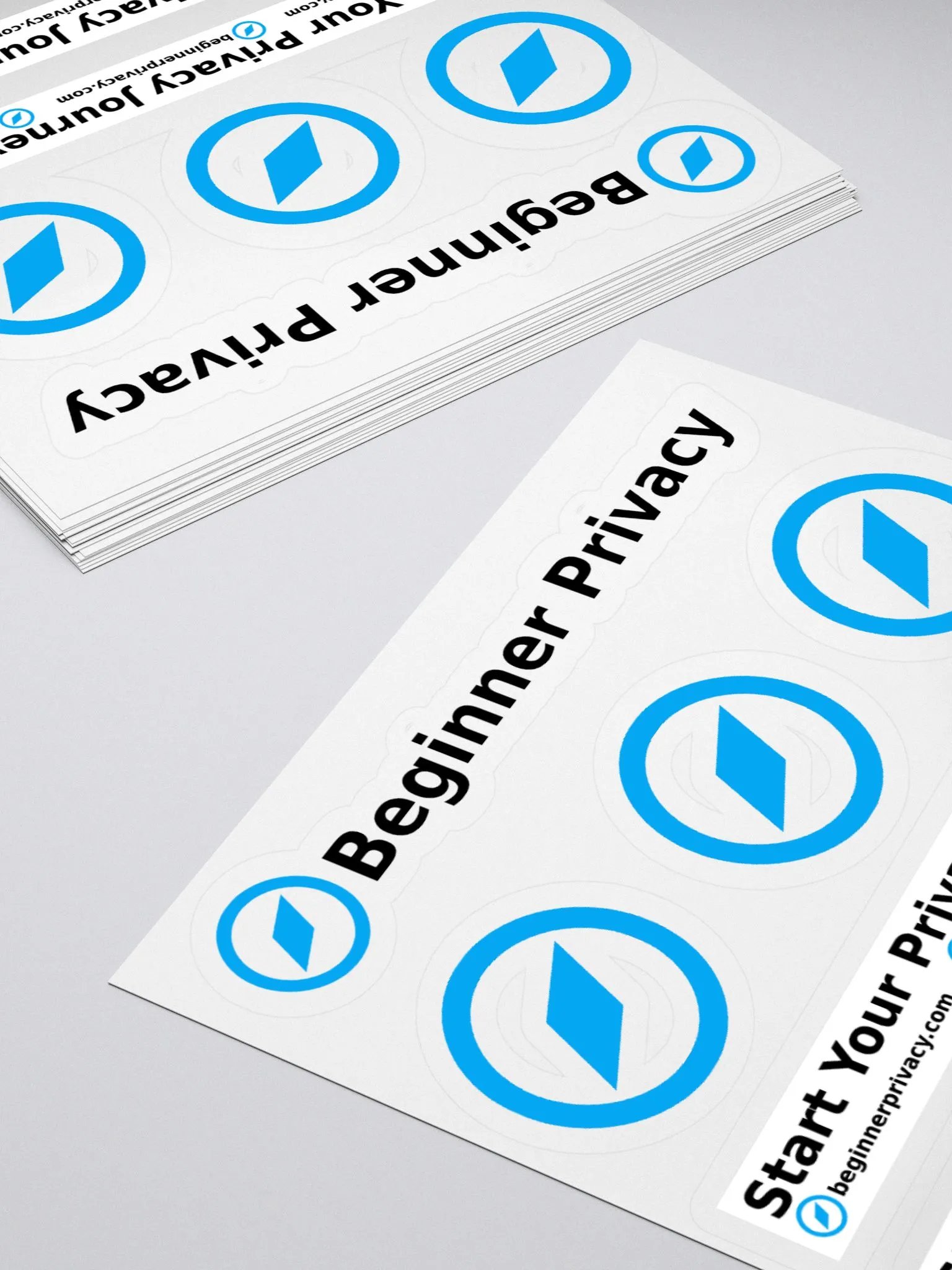 Beginner Privacy Kiss-Cut Stickers product image (4)