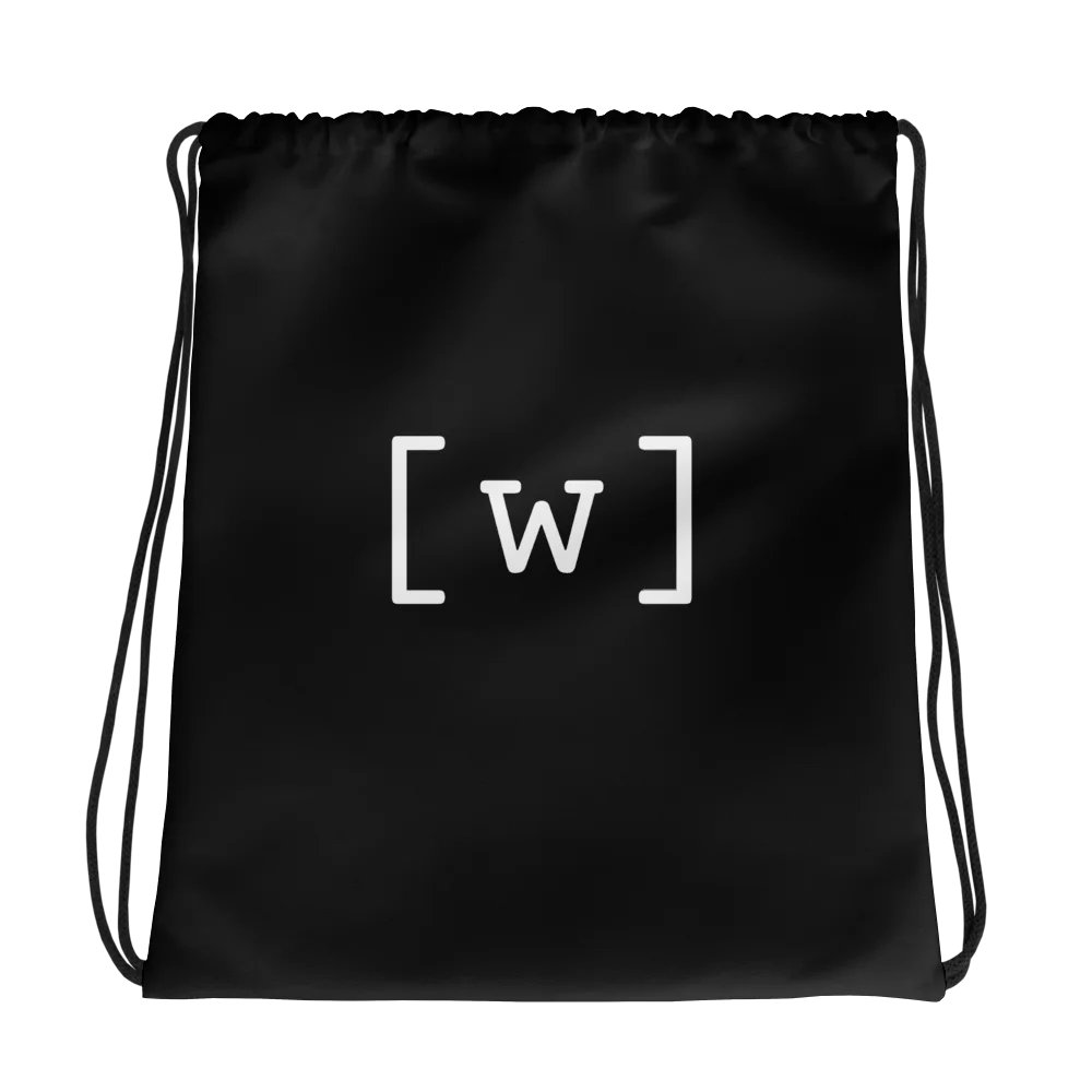 [w] Drawstring Bag product image (1)