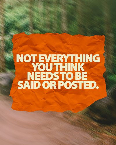 Sometimes the most Spirit-led thing you can say is nothing at all! 

Before you say it, type it, or hit “share” ask the Holy ...