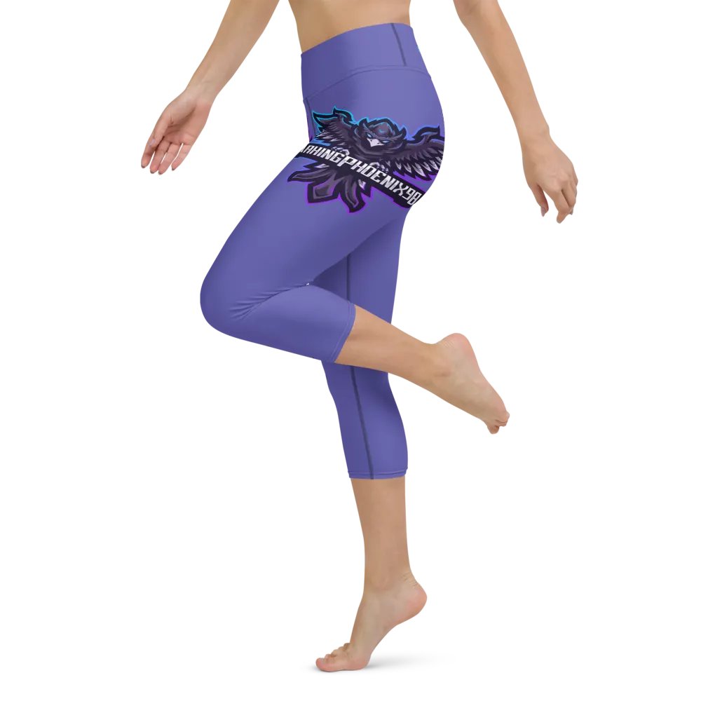 Purple capri leggings product image (5)