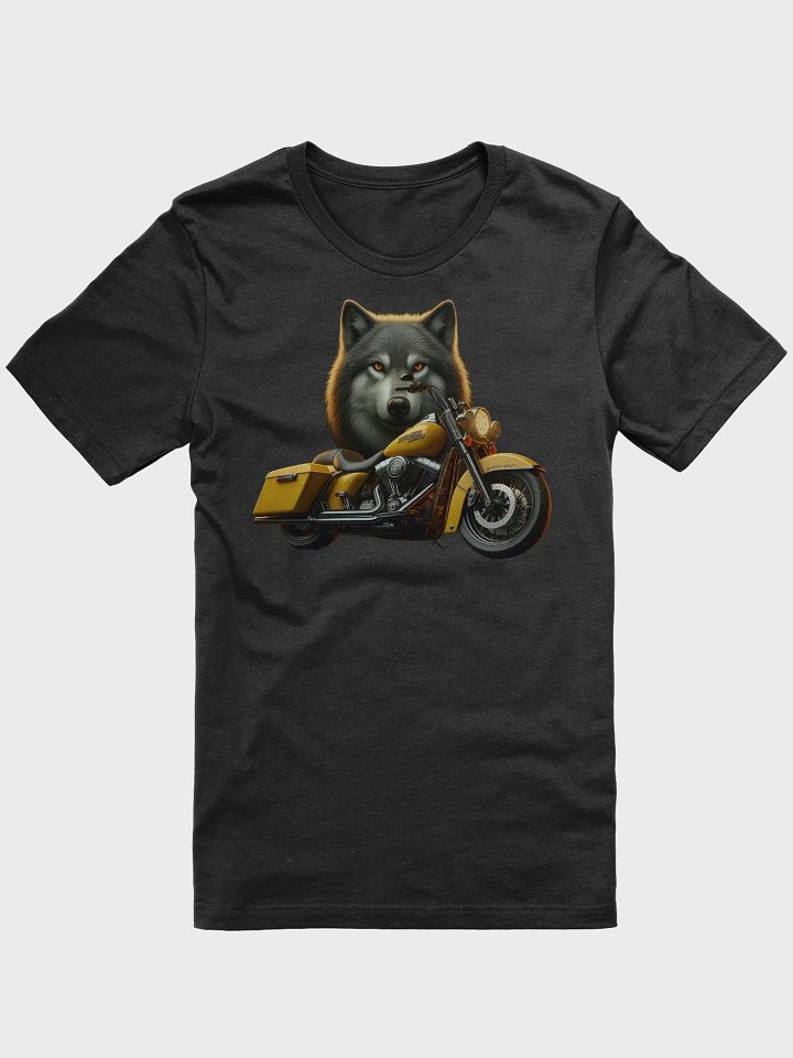 Motorcycle and Wolf - Unisex T-Shirt #16 product image (1)