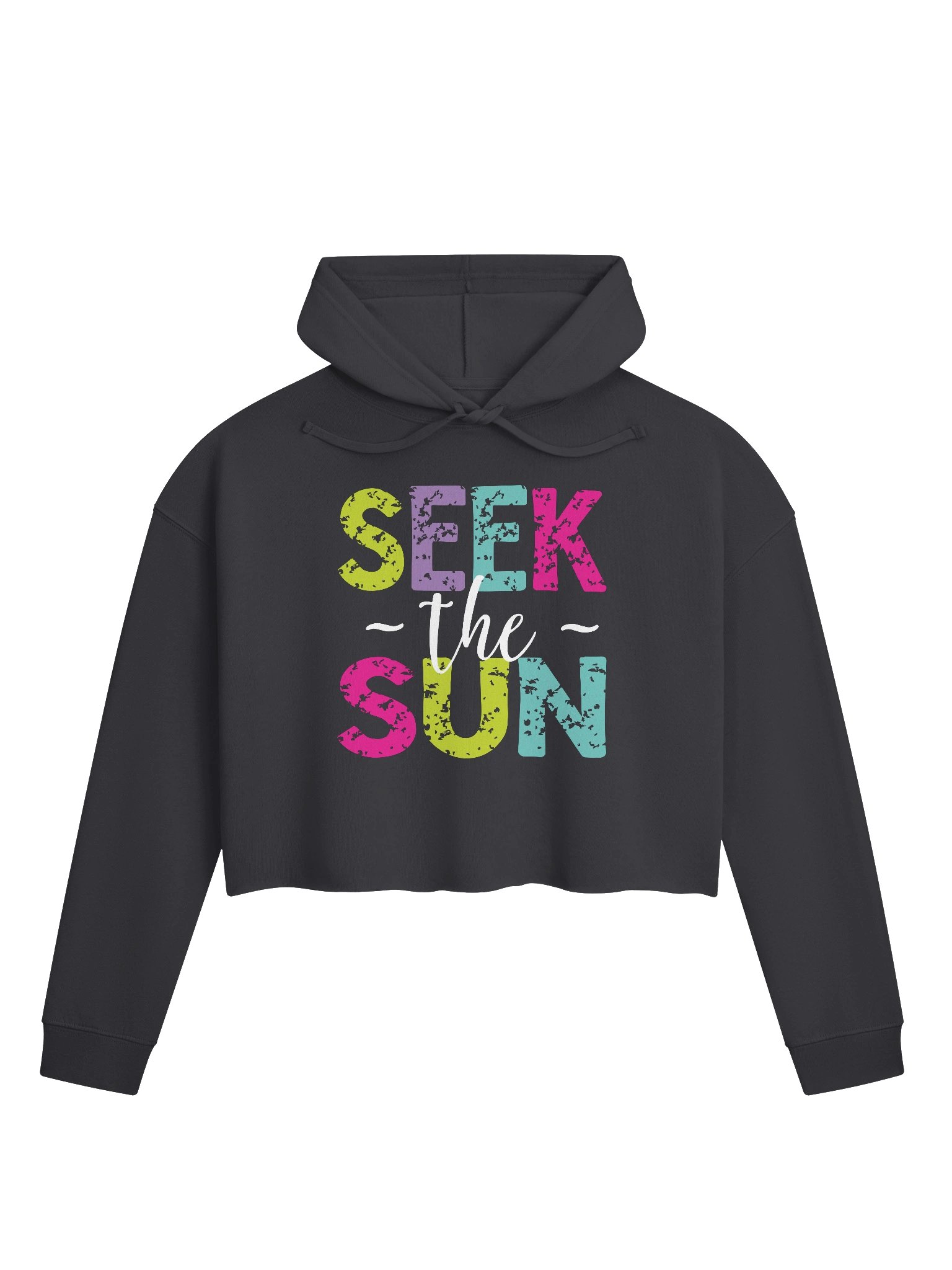 Seek the Sun Cropped Hoodie product image (1)