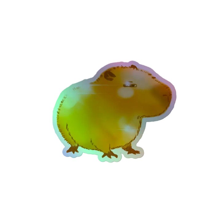 CapyKappaning Shiny Sticker product image (2)
