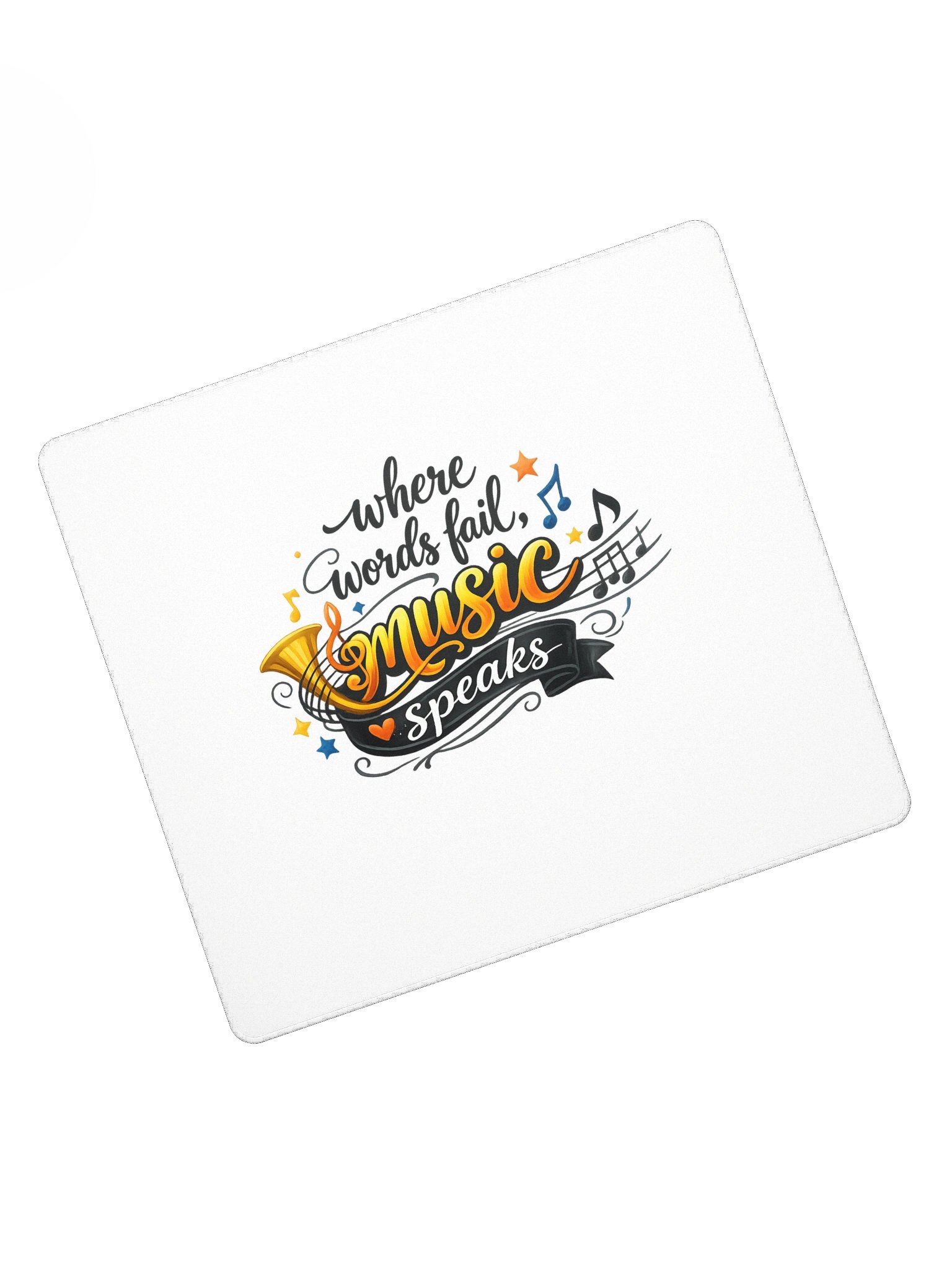 Music Speaks Mousepad product image (5)