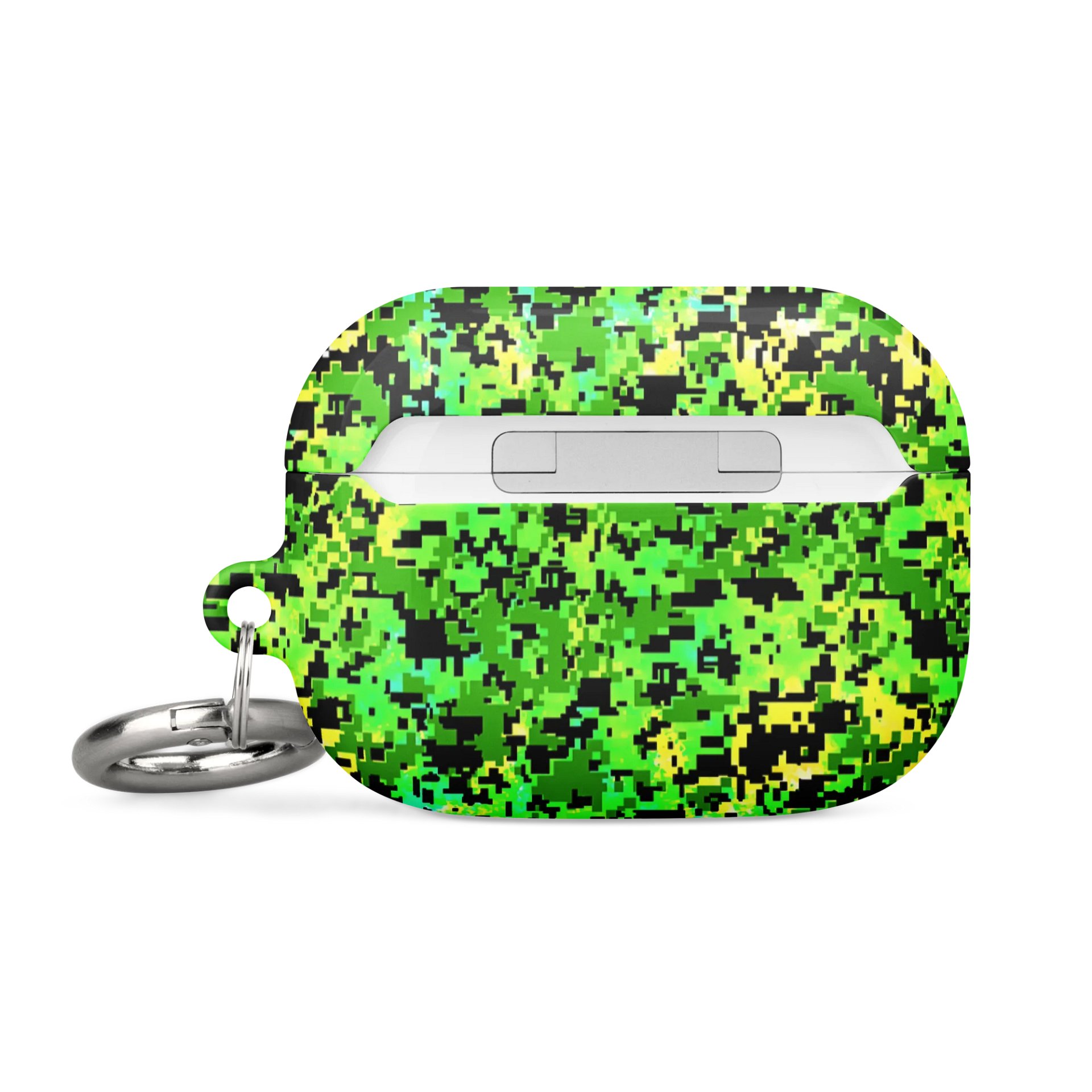 Pixelated Jungle All-Over Print AirPods® Case product image (14)