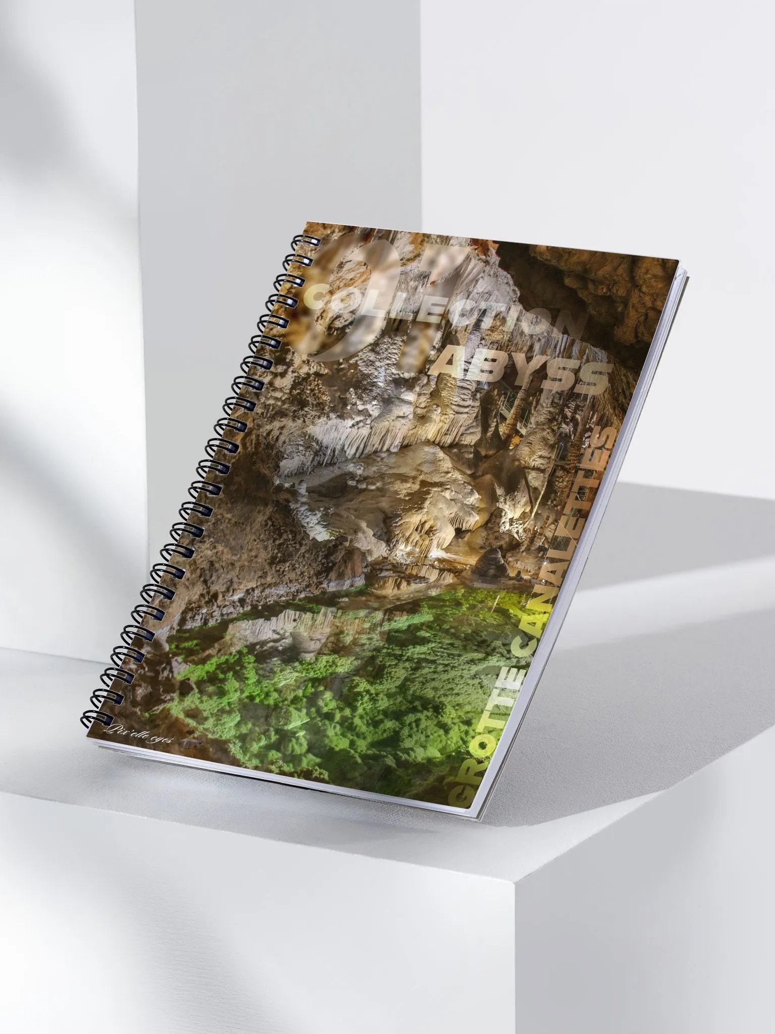 Abyss Notebook – Canalettes Cave – A5 Format product image (3)