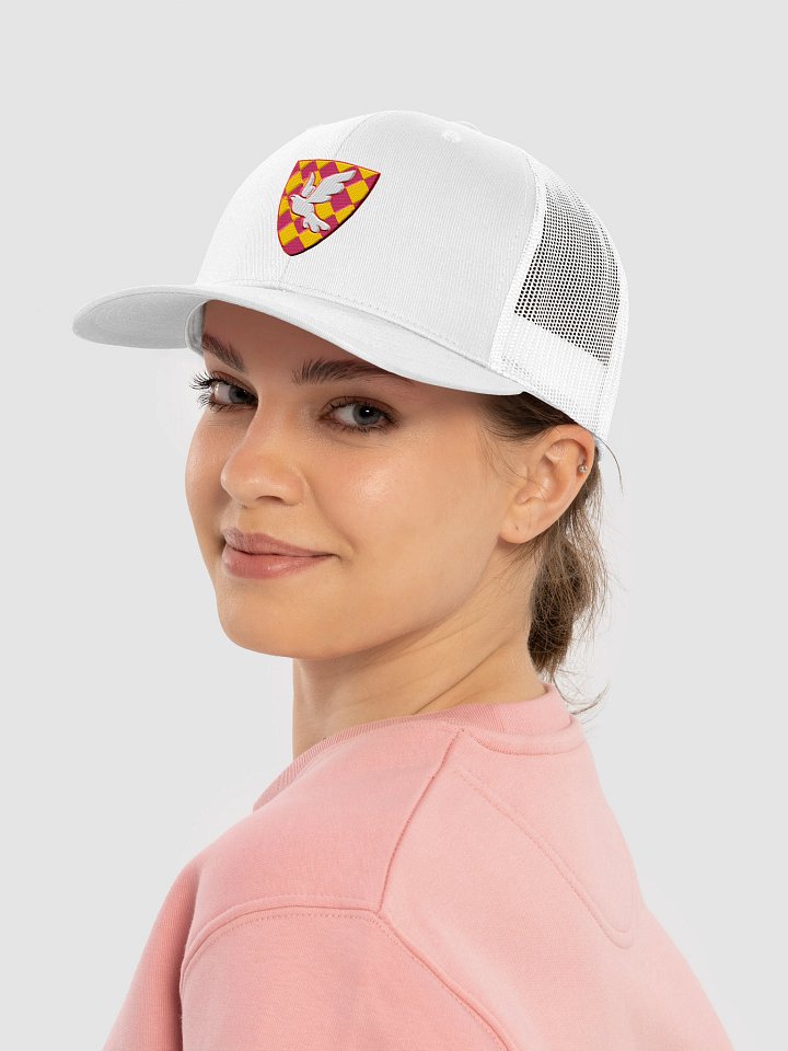 Shield Badge Trucker Hat product image (6)