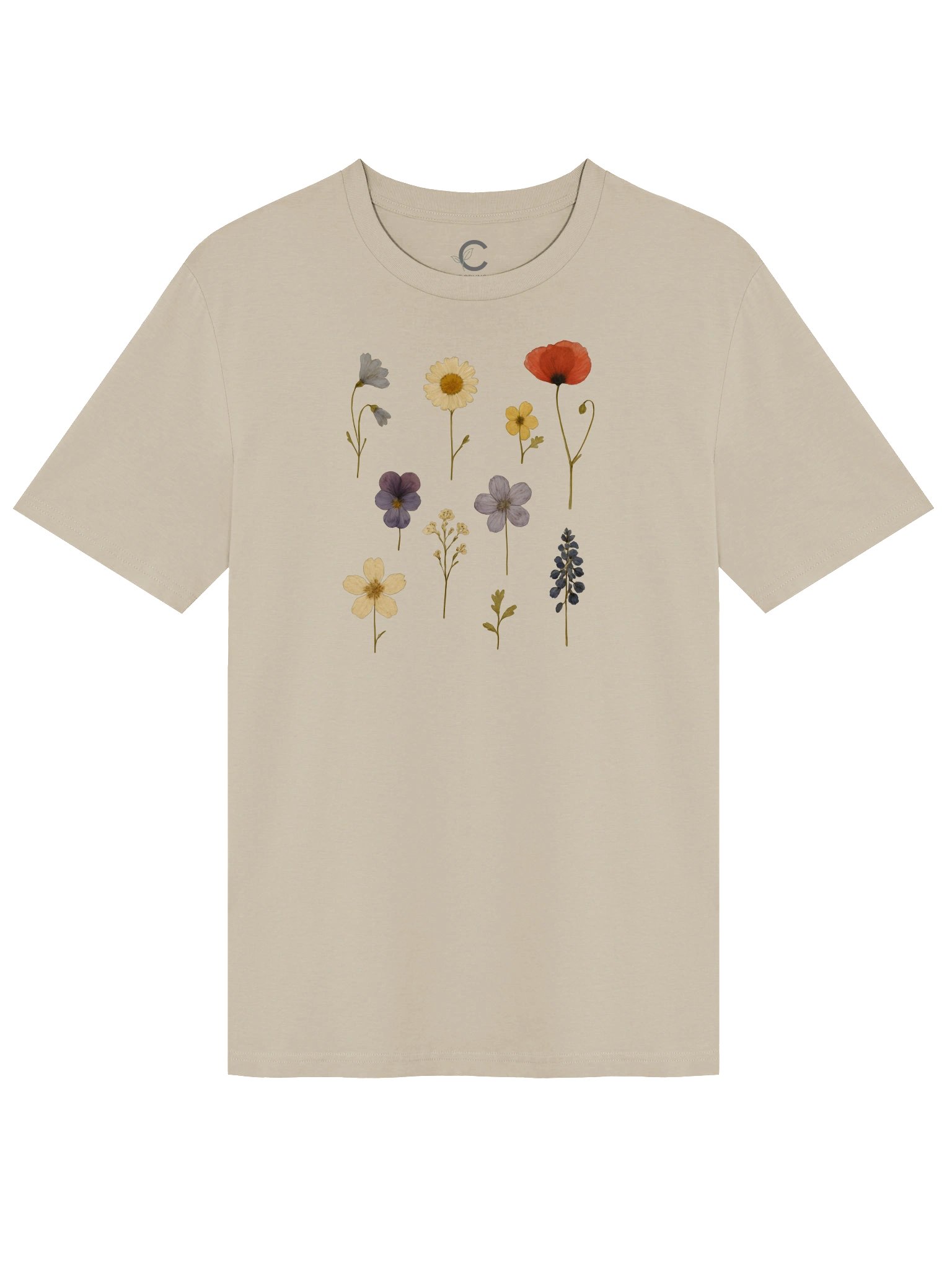 Pressed Flowers III Organic T-Shirt product image (20)