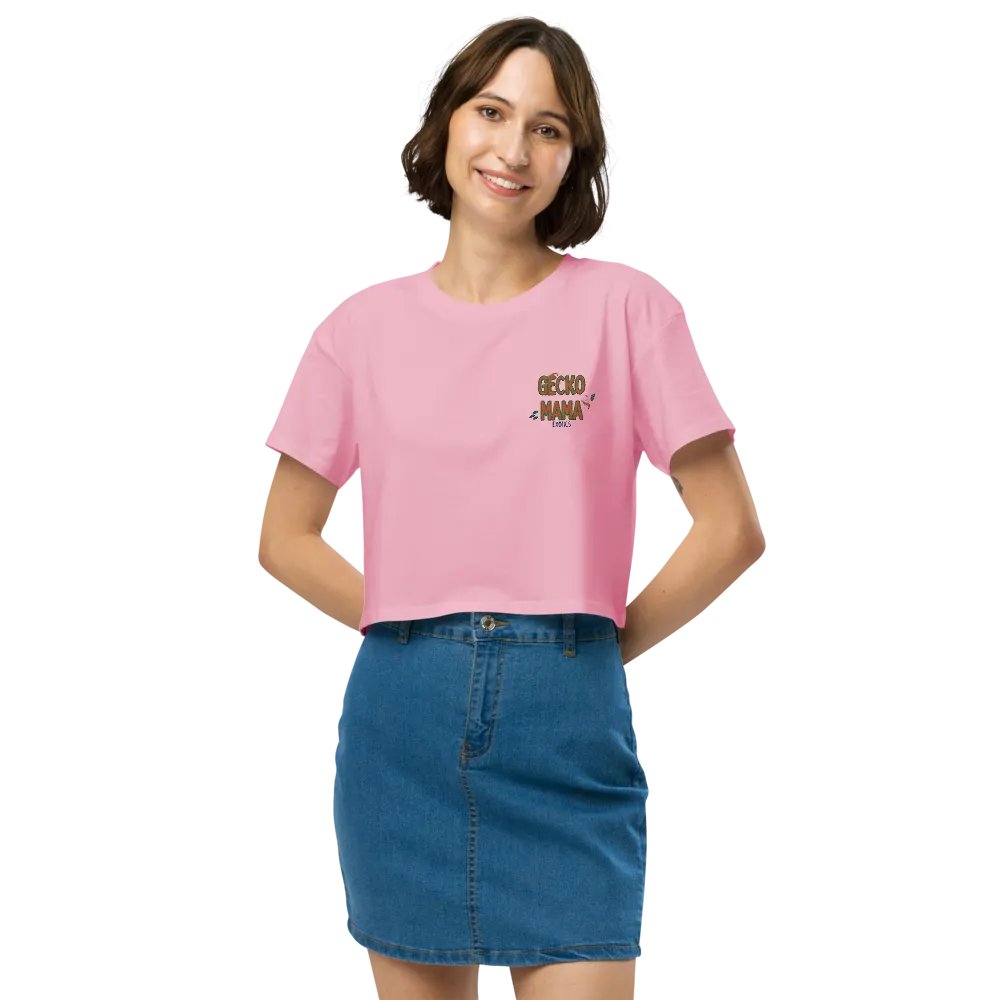 Gecko Mama Crop Top product image (24)
