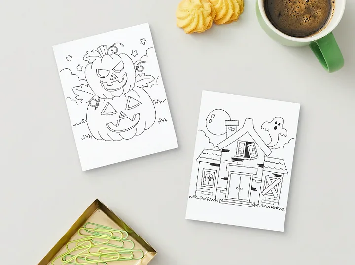 Halloween Activity Pages 2 product image (1)